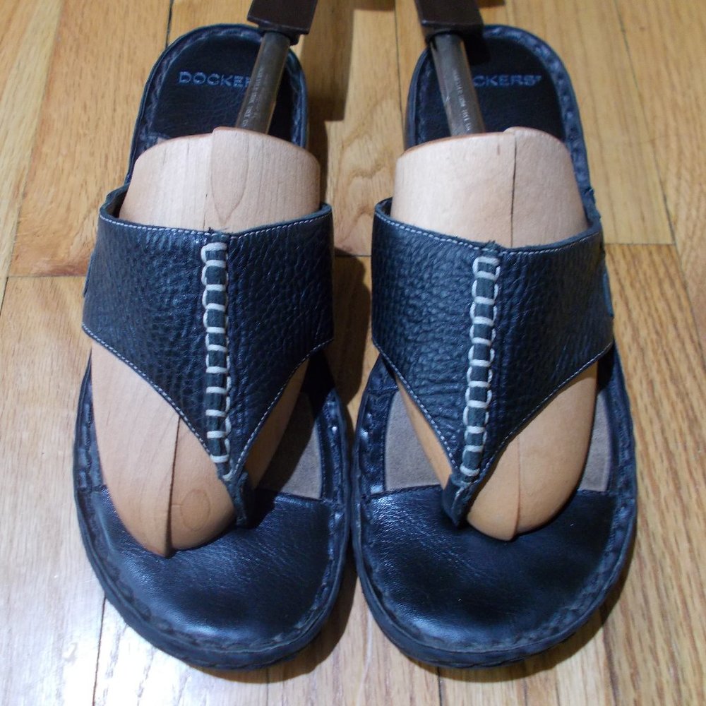 Women's Leather Dark Brown Shoes Size 9M